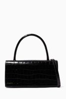 Long Jagger Top Handle in Croc-Embossed Leather - thumbnail