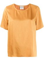 Forte Forte short-sleeved loose-fit blouse - Yellow - thumbnail