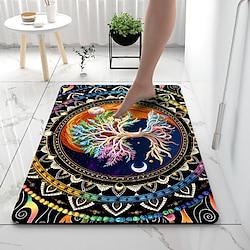 Forest Bathroom Bath Mats Creative Absorbent Bathroom Rug Diatomaceous Earth Non Slip Lightinthebox