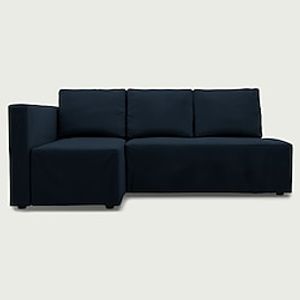 IKEA Cotton Twill Friheten Sofa Bed With Left Chaise Cover Regular Fit With Piping Machine Washable Lightinthebox