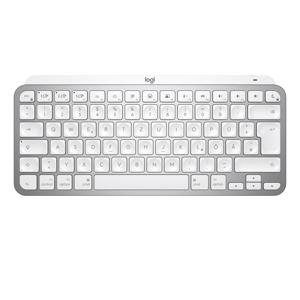 Logitech 920-010526 MX Keys Mini Wireless Illuminated Keyboard - (US International) - Pale Grey