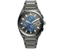 Fossil Everett Chronograph Smoke Stainless Steel Watch - FS5830