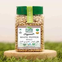 Farm Organic White Pepper Whole 140 g