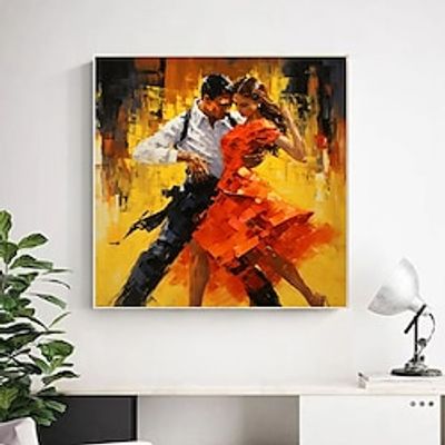 Tango Canvas Wall Art Hand-painted Oil Painting Romance Dance Wall Art Romance Couple Wall Art Dancing Couple Canvas For Home Decor No Frame Lightinthebox Tango Canvas Wall Art Hand-painted Oil Painting Romance Dance Wall Art Romance Couple Wall Art Dancing Couple Canvas For Home Decor No Frame Lightinthebox