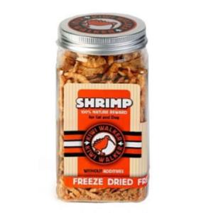 Kiwi Walker Freeze Dried Grain Free Snack Shrimp Cat And Dog Treats - 50G