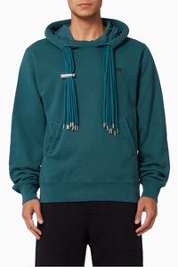 Multi-cord Hoodie in Cotton Jersey