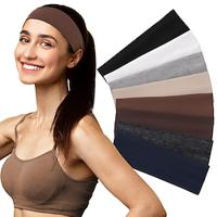 Headbands for Women, Elastic Non-Slip Hair Bands Workout Headbands for Women Soft Cotton Cloth Sports Headband for Running Yoga Daily Workout Lightinthebox