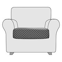 High Stretch Houndstooth Printed Seat Cushion Cover Sofa Cushion Furniture Protector fot Sofa Seat Sofa Slipcover Sofa Cover Soft Flexibility with Elastic Bottom miniinthebox - thumbnail