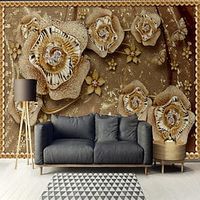Floral Abstract 3D Home Decoration Classic Modern Wall Covering, Canvas PVC / Vinyl Material Self adhesive Wallpaper Mural Wall Cloth, Room Wallcovering miniinthebox Floral Abstract 3D Home Decoration Classic Modern Wall Covering, Canvas PVC / Vinyl Material Self adhesive Wallpaper Mural Wall Cloth, Room Wallcovering miniinthebox