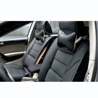 1pcs Universal Car Neck Pillows PVC Leather Breathable Mesh Auto Car Neck Rest Headrest Cushion Pillow Car Interior Accessories