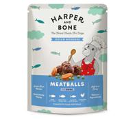 Harper & Bone Dog Meatballs Ocean Wonders, Tuna, White Fish, Salmon And Chicken 300G