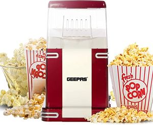 Geepas Popcorn Maker-(Red)-(GPM841)