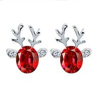 Christmas Reindeer Ear Pins Earrings Christmas Gifts Cute Accessories Lightinthebox - thumbnail