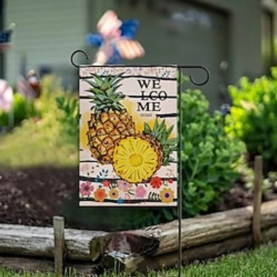 Different Designs Garden Flag 12x18Inch Outdoor Decorations Welcome Garden Patio Flag Yard Flag Double Sided Holiday Outdoor Flags 1pc Lightinthebox
