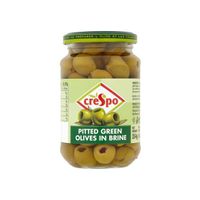Crespo Pitted Green Olives 333GM