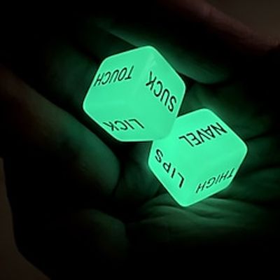 Glowing At Night Fun English Dice Sieve Swing Color Float Carved Adult Sex Products miniinthebox Glowing At Night Fun English Dice Sieve Swing Color Float Carved Adult Sex Products miniinthebox
