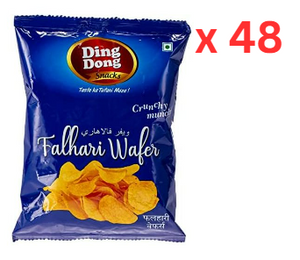 Ding Dong Farali Potato Chips 50Gm Pack Of 48 (UAE Delivery Only)