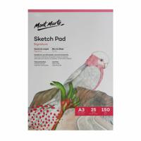 Mont Marte Sketch Pad A3 150Gsm 25 Sheets