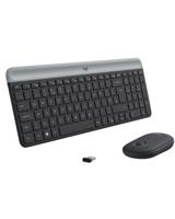 Logitech MK470 Slim Wireless Keyboard and Mouse Combo Graphite