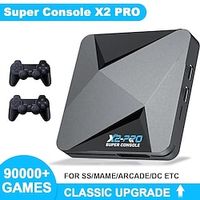 Retro Video Game Console Super Console X2 Pro with 90000 Video Games for PS1DCMAMESS with Gamepad Kid Gift Game Box Lightinthebox - thumbnail