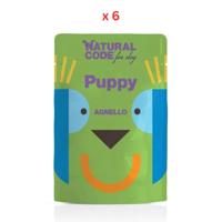 Natural Code Puppy Lamb Soft Jelly Wet Dog Food - 100G Pack Of 6