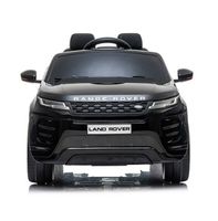 Megastar Ride On Licensed 12 V Land Rover Discovery Electric Car For Kids- Black (UAE Delivery Only)