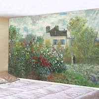 Oil Painting Floral Wall Tapestry Art Decor Blanket Curtain Hanging Home Bedroom Living Room Decoration Lightinthebox - thumbnail
