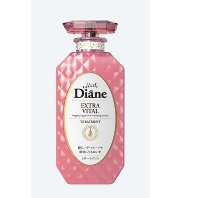 Moist Diane Extra Vital Organic Argan Oil & Vitalizing Keratin (U) 450Ml Hair Treatment