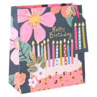 Glick Paper Salad Birthday Candles Medium Gift Bag (10 x 20 x 22.5 cm) - thumbnail