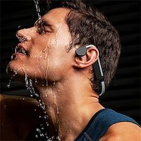Wireless Bone Conduction TWS Audio Headphones Ear Mounted Sports Headphones Wireless Connection Sporty Waterproof Earless Design Long Battery Life Light Weight And Easy To Wear miniinthebox