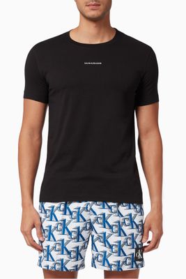 Micro Branding Essentials T-shirt in Organic Jersey Micro Branding Essentials T-shirt in Organic Jersey