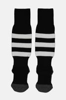 Mens Stripe Socks  Black/White - thumbnail