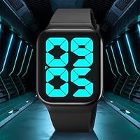 SKMEI Men Digital Watch Outdoor Sports Fashion Wristwatch Luminous Calendar Date Week Waterproof TPU Watch Lightinthebox