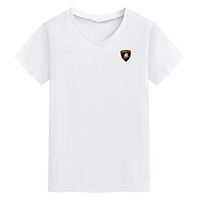 Men's Unisex Tee T shirt Hot Stamping Graphic Prints Cow Plus Size Print Short Sleeve Casual Tops Cotton Basic Fashion Designer Big and Tall White Black Light gray miniinthebox - thumbnail