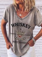 Womens Fashion Print T-shirt