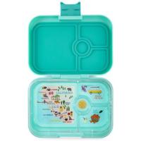 Yumbox Panino 4-Compartment Bento Box - Surf Green 4 - thumbnail