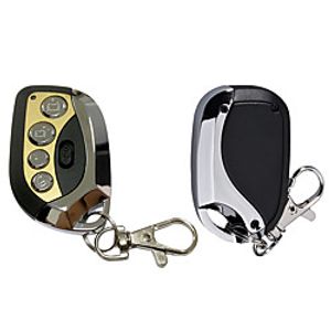Metal four-key copy remote controller with switch 433MHz auto garage door alarm telescopic door universal remote controller miniinthebox