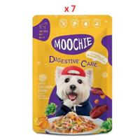 Moochie Dog Food Casserole With Chicken Liver - Digestive Care Pouch 85G (Pack of 7)