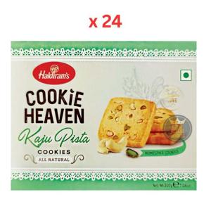 Haldirams Cookie Heaven Kaju Pista 200gm - Pack Of 24