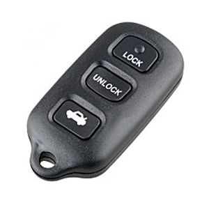 Replacement Keyless Entry Remote Control Key Fob Clicker Transmitter 3 Button for Toyota Camry Corolla Sienna Solara GQ43VT14T 88969657 89742-02010 89742-08050 89742-AA030 314 Frequency miniinthebox