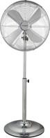 Crownline SF-402 16" Stainless Steel Fan with 4 Blades| 3 Speed Control| Adjustable Oscillation| Stable Round Base| And Soft Touch Tilting Angle