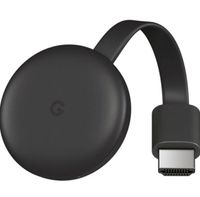 New Google Chrome Cast 3rd Gen Streaming Media Player With HDMI Cable, Black