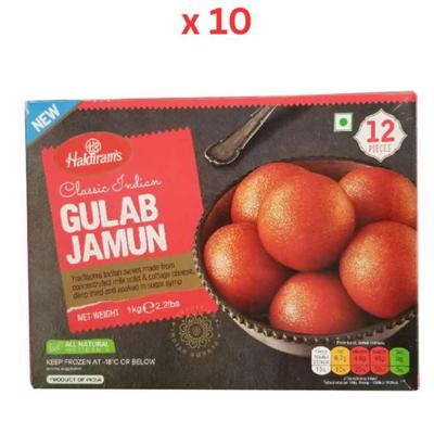 Haldiram'S Gulab Jamun 1Kg Pack of 10