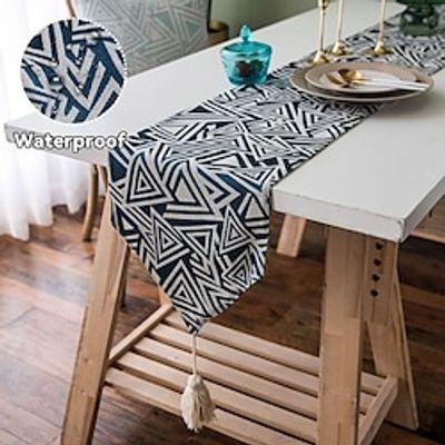Dining Table Runner Minimalist European Style Coffee Table, Table Flag, Light Luxury Tv Cabinet, Table Runner, Five Bucket Cabinet, Tea Table,  Waterproof Lightinthebox