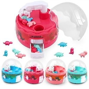 Mini Claw Machine For Kids -Mini Dinosaur Figures Claw Machine Prizes Toy Grabber Mini Arcade Game Miniature Novelty Toys New Year Gifts Boys  Girls(4 Color) Lightinthebox