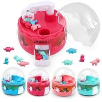 Mini Claw Machine For Kids -Mini Dinosaur Figures Claw Machine Prizes Toy Grabber Mini Arcade Game Miniature Novelty Toys New Year Gifts Boys  Girls(4 Color) Lightinthebox - thumbnail