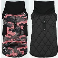 knitted turtleneck dog clothes camouflage pet clothes waterproof dog clothes autumn and winter pet clothes double-sided cotton Lightinthebox knitted turtleneck dog clothes camouflage pet clothes waterproof dog clothes autumn and winter pet clothes double-sided cotton Lightinthebox