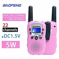 BAOFENG  Children Mini Kids UHF Walkie Talkie BF-T3 Baofeng FRS Two Way Radio Comunicador T3 Handy Talkie Hf Transceiver 2pcs miniinthebox - thumbnail