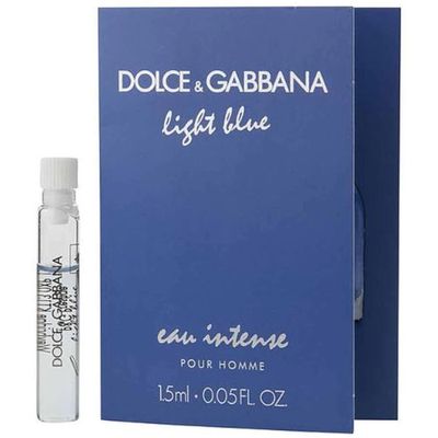 Dolce & Gabbana Light Blue Eau Intense (W) Edp 1.5Ml Vials