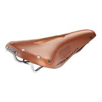 Brooks B17 Carved Saddle Honey - thumbnail